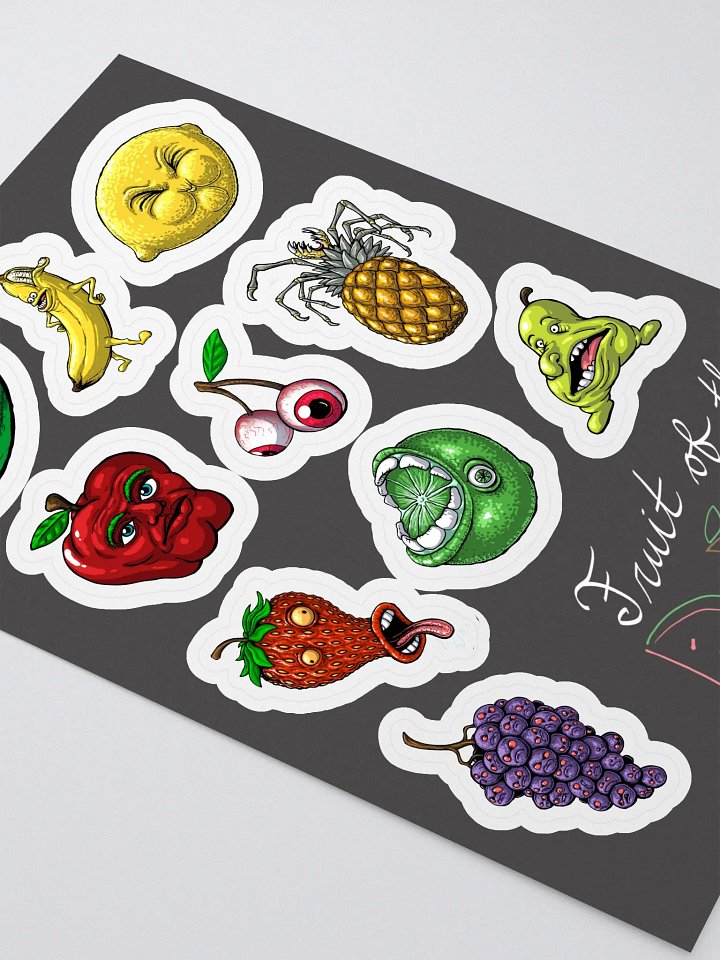 Fruit of the Doom Sticker Sheet product image (2)
