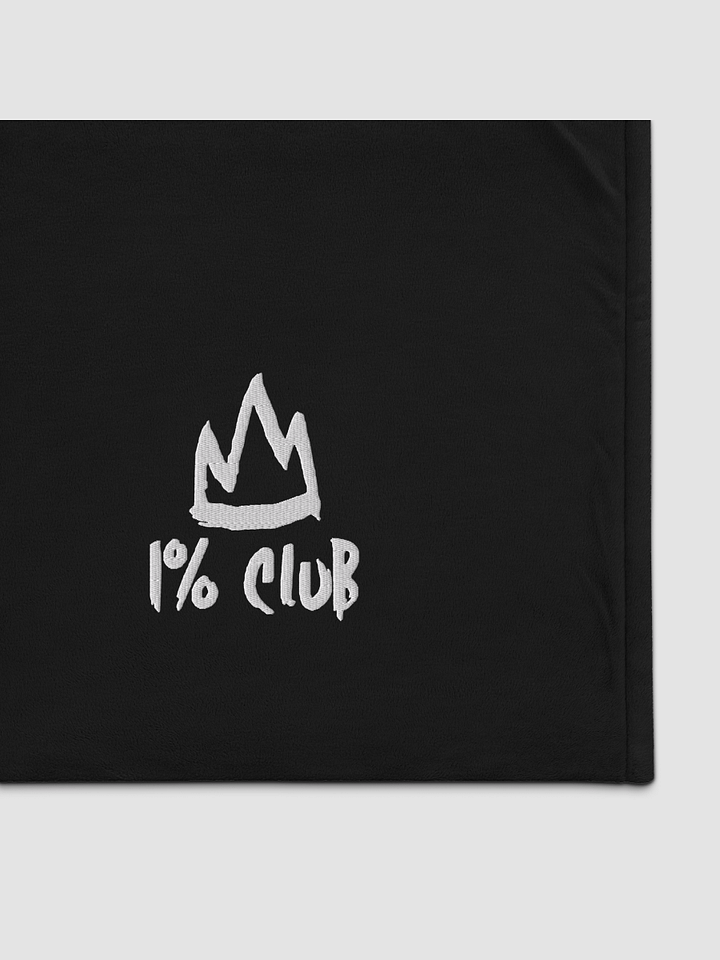 1% Club Embroidered Premium Sherpa Blanket - Port Authority BP40 product image (2)