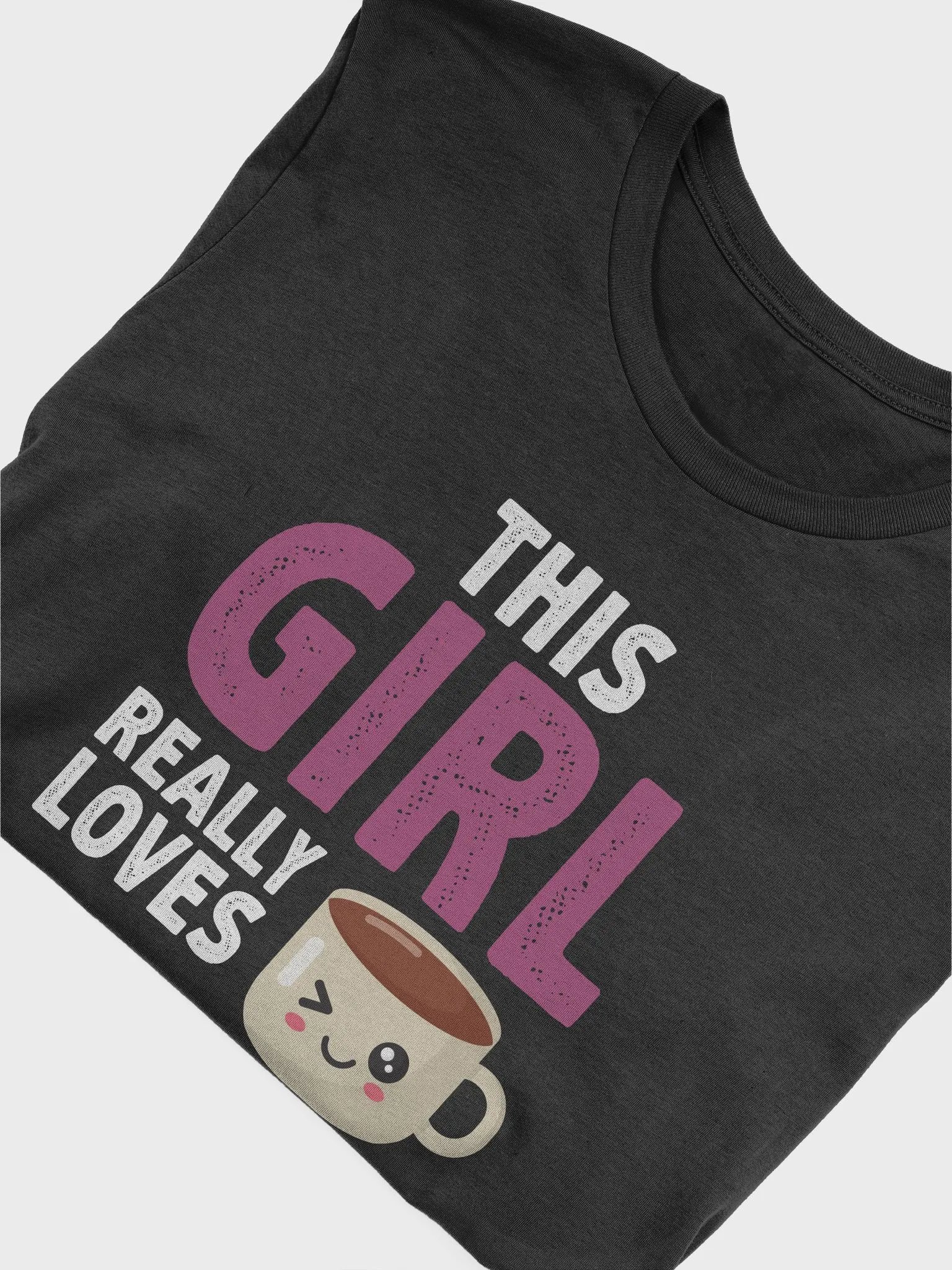 This Girl Really Loves Cappuccino T-Shirt | Coffee Lover Shirt product image (5)