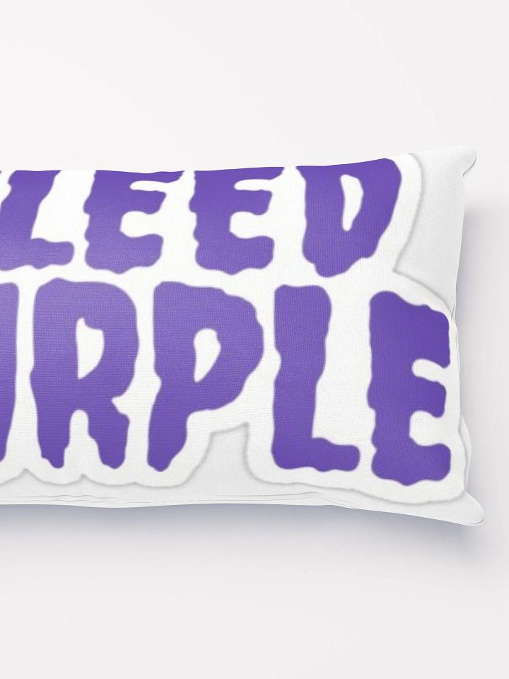 BleedPurple pillow product image (2)