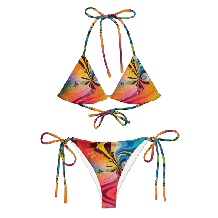 Sunburst Bloom String Bikini product image (2)