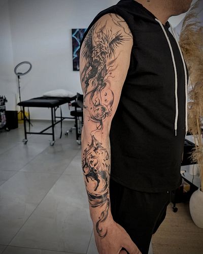 aBsTrAct oUTeR sLeEvE

#abstractart #abstracttattoo #abstract #tattoo #ink #tattoodesign #tattooart #tattoolife #tattoolifest...