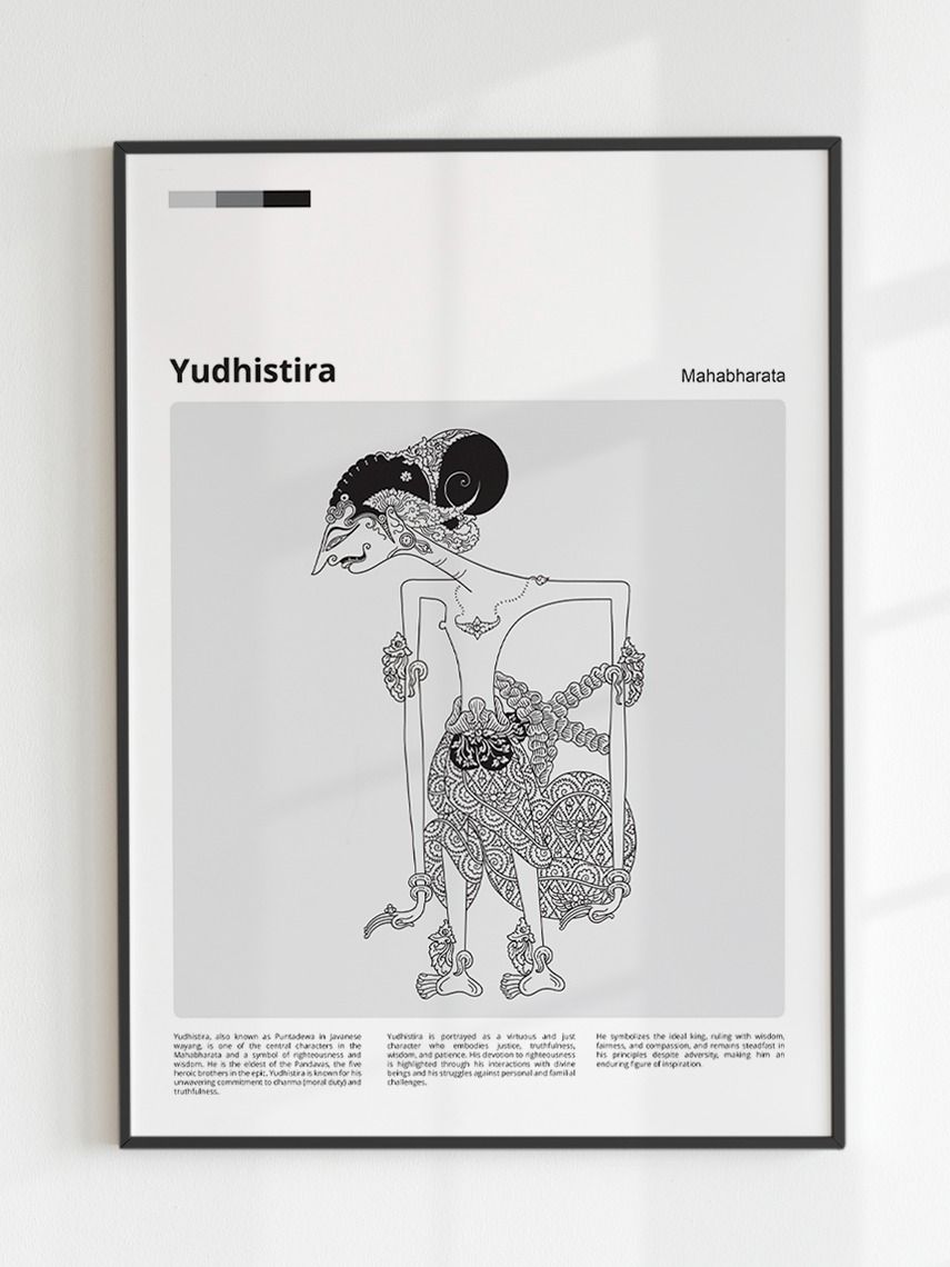 Wayang Yudhistira 4 : 5 product image (1)