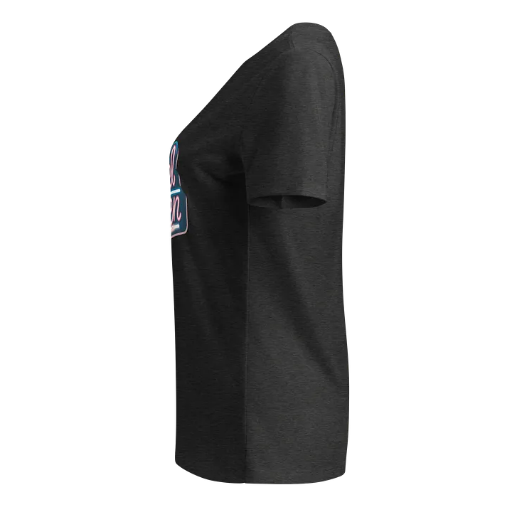 Rebel Vixen Neon V-neck Women's Tee product image (13)