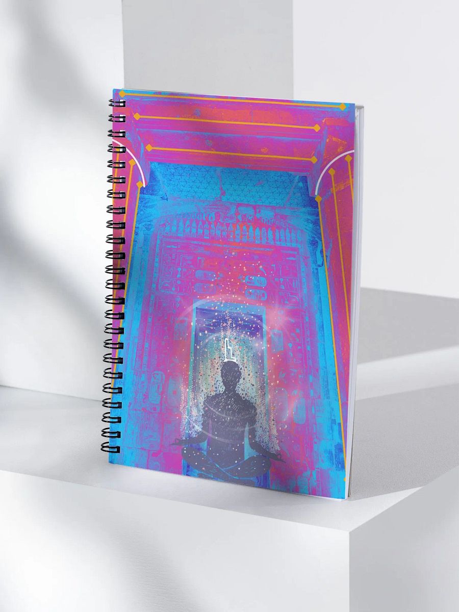 Trance in the Temple Spiral Notebook product image (2)