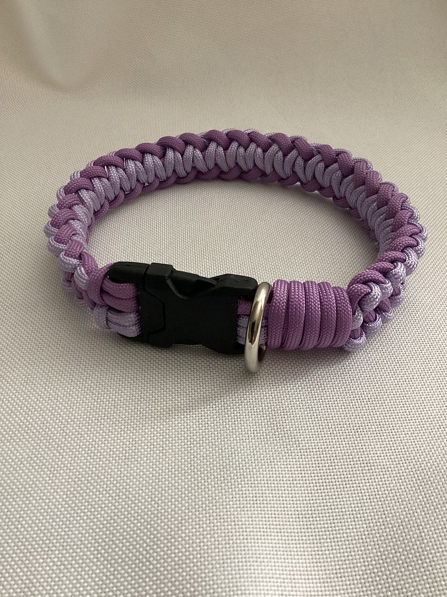 Obroża z paracordu Mystic Amethyst product image (3)