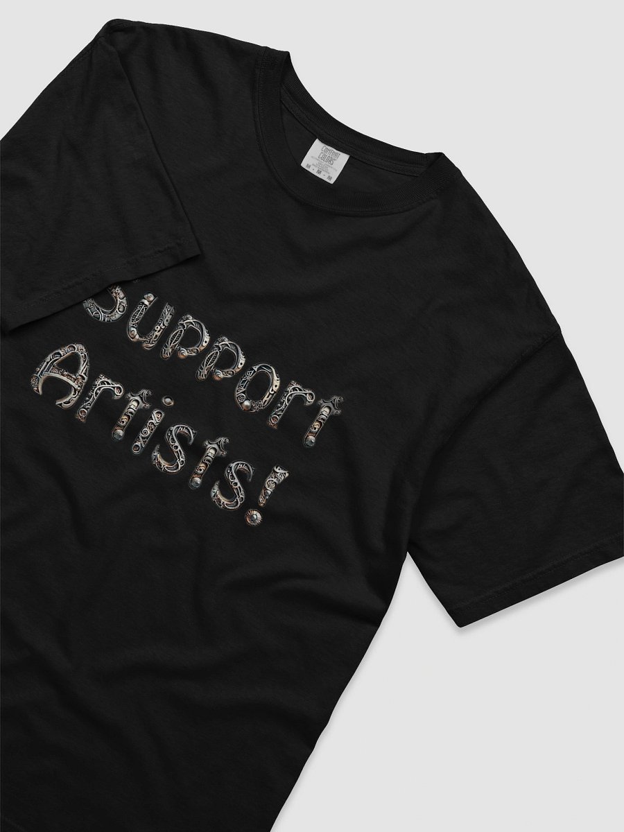 "Support Artists!" Metal Tee product image (11)