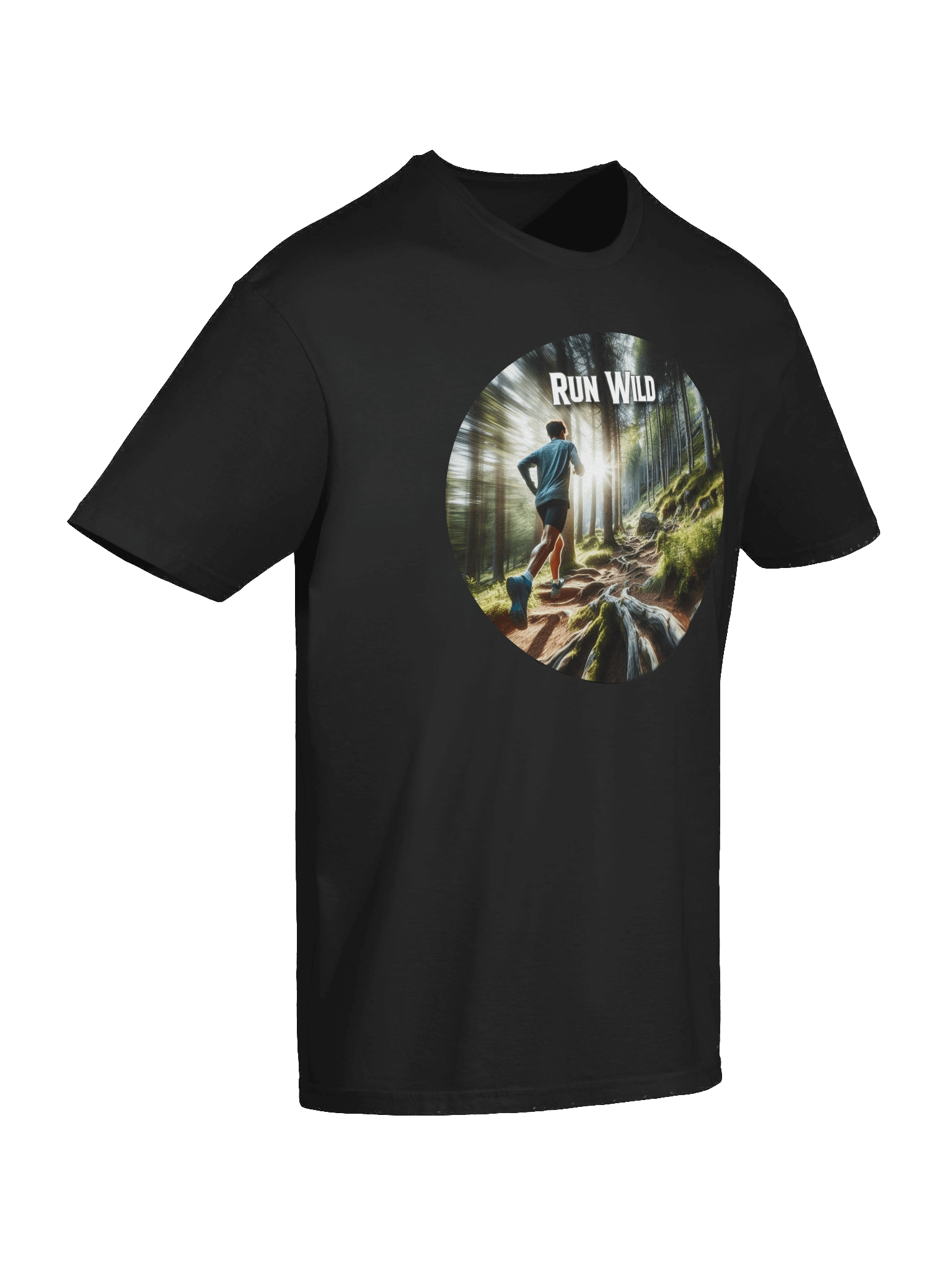 Run Wild T-Shirt – Trail Running Tee, Outdoor Fitness Adventure Shirt product image (67)