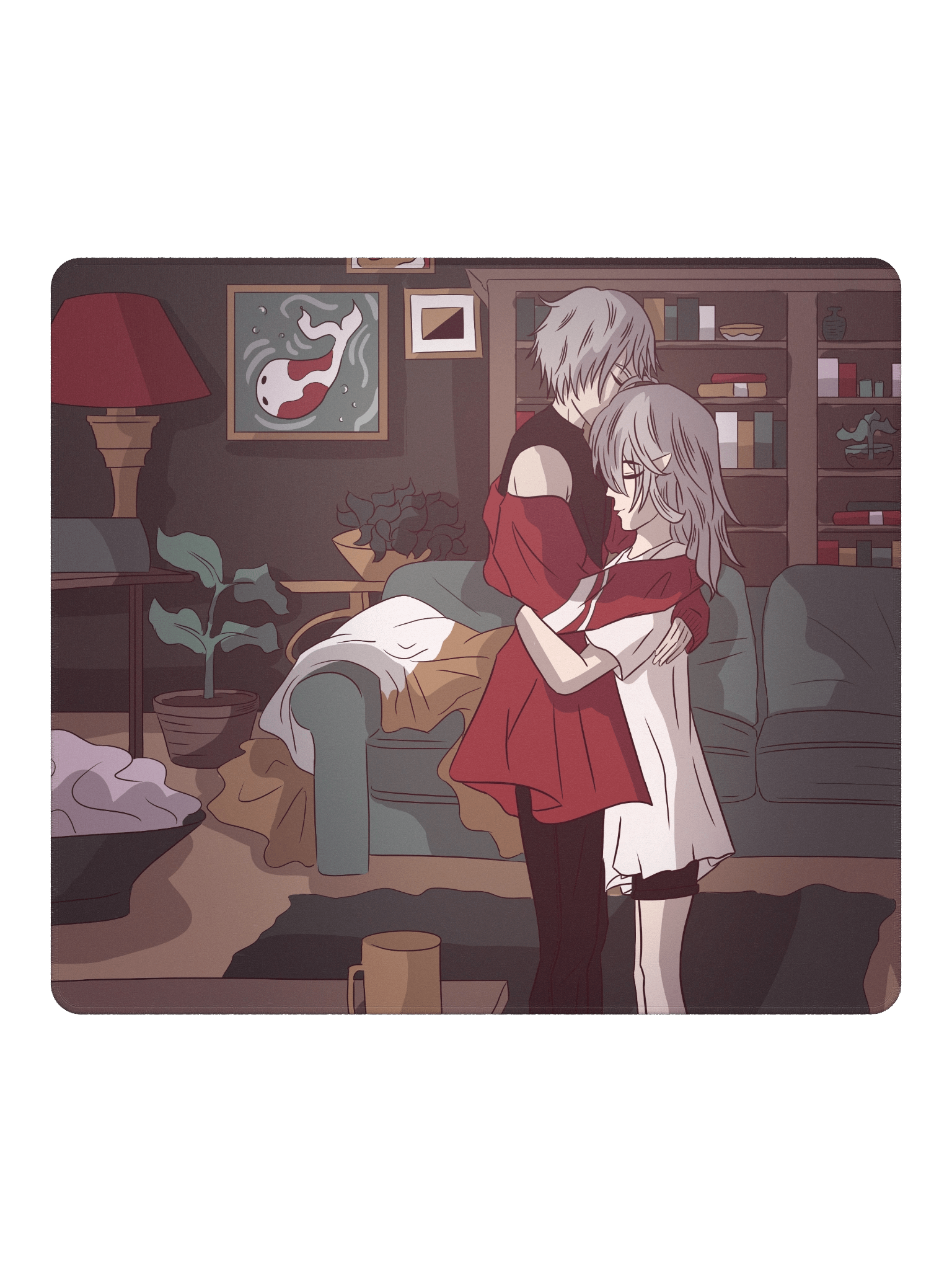 Lunar And Amami Cozy Embrace Gaming Desk Mat product image (2)
