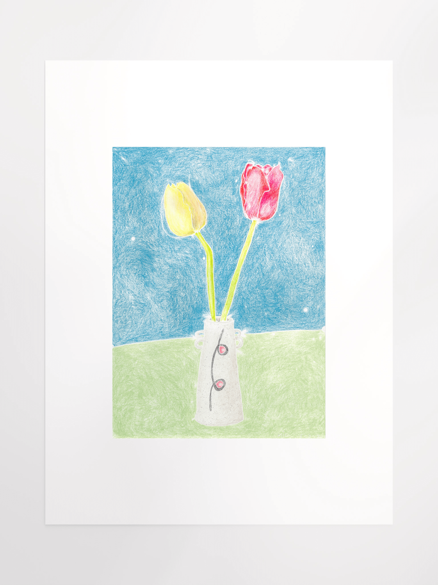 Two Tulips 03.08.12 print product image (2)