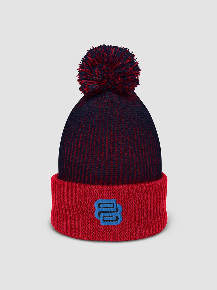 BURNZY LOGO POM POM BEANIE product image (1)