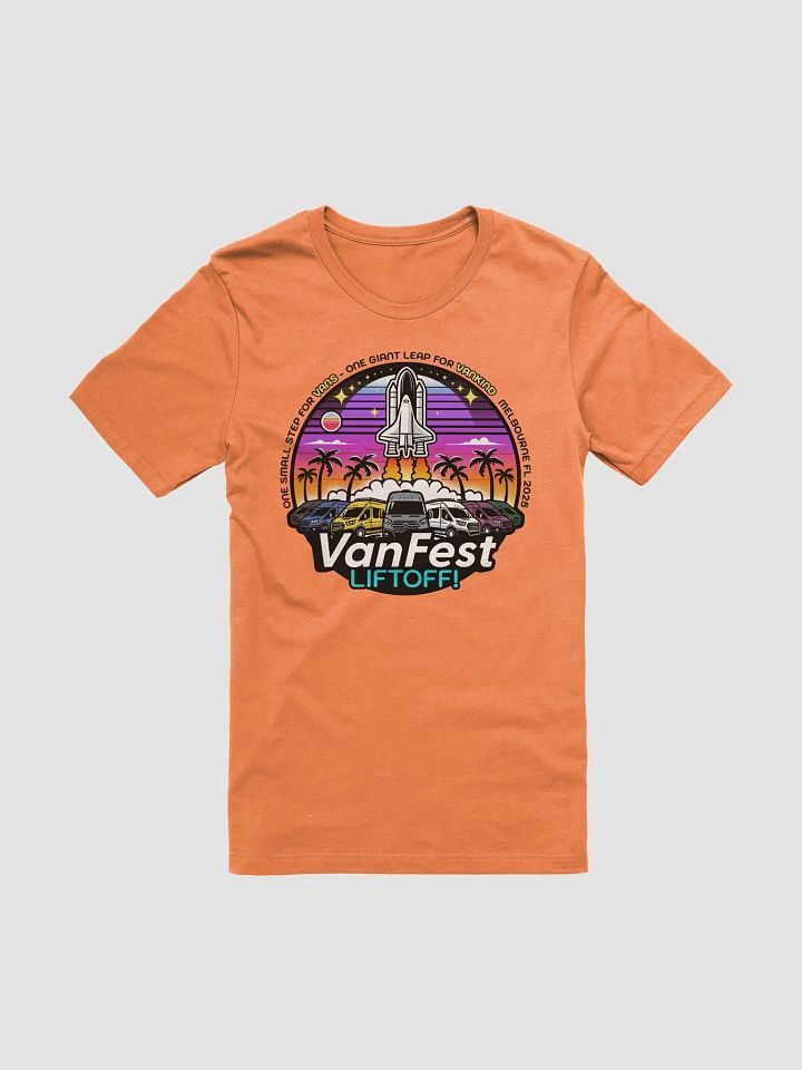 VanFest: LIFTOFF! 2025 - Official Tshirt product image (1)