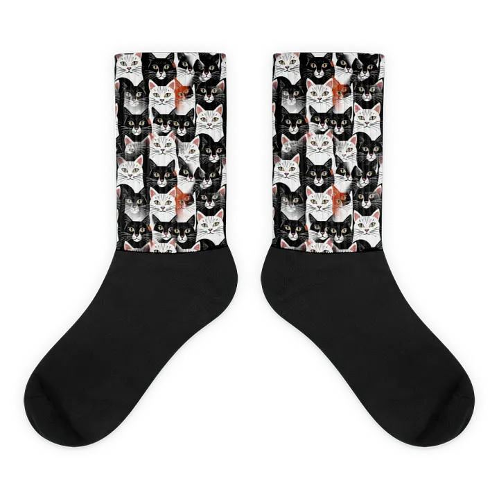 Katz Katz Katz Black Foot Socks product image (1)