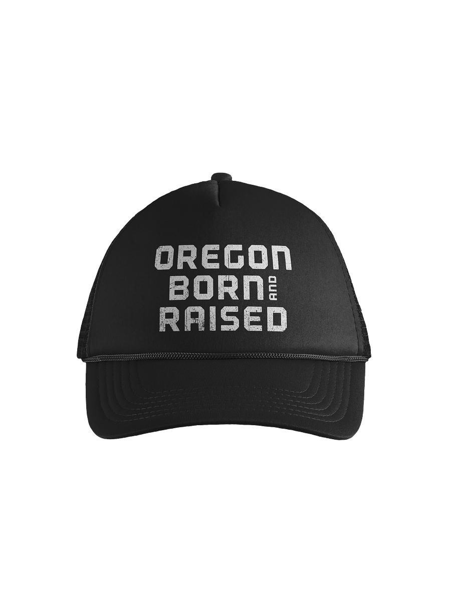 Born and Raised Foam Trucker Hat product image (1)