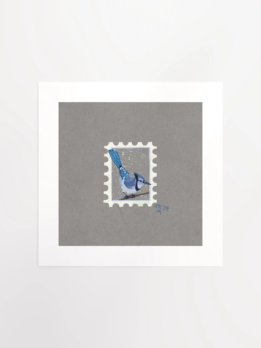 Bluejay Stamp Print – Birbfest 2024 product image (2)