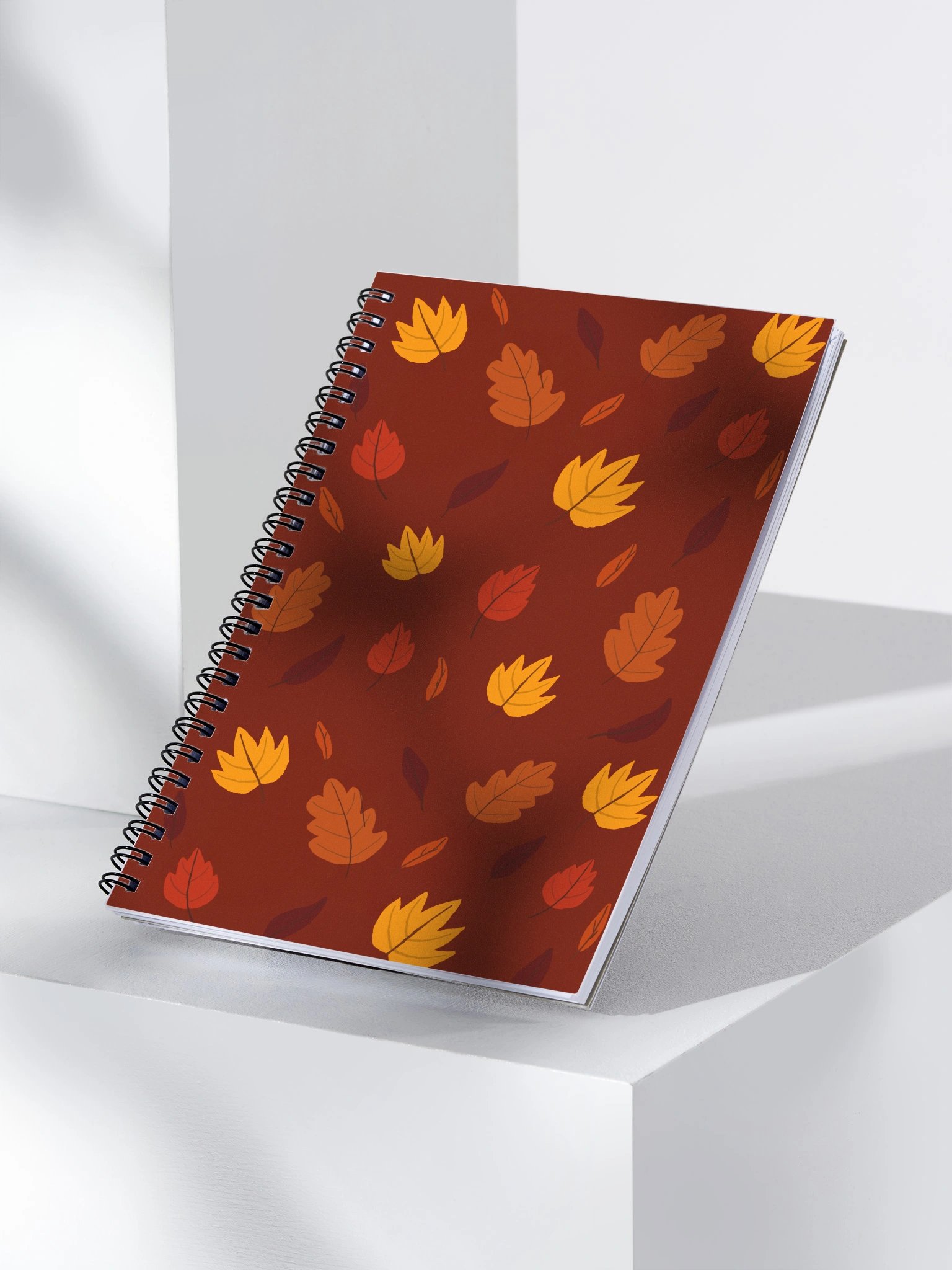Autumn Leaves Spiral Notebook product image (3)