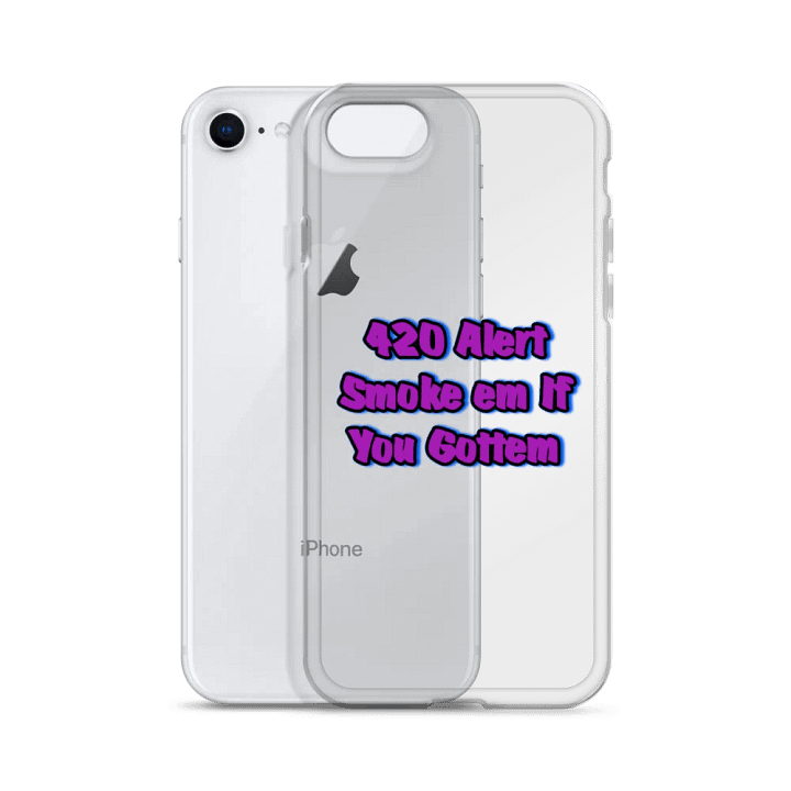 420 Alert Purple Smoke iPhone® Case product image (595)