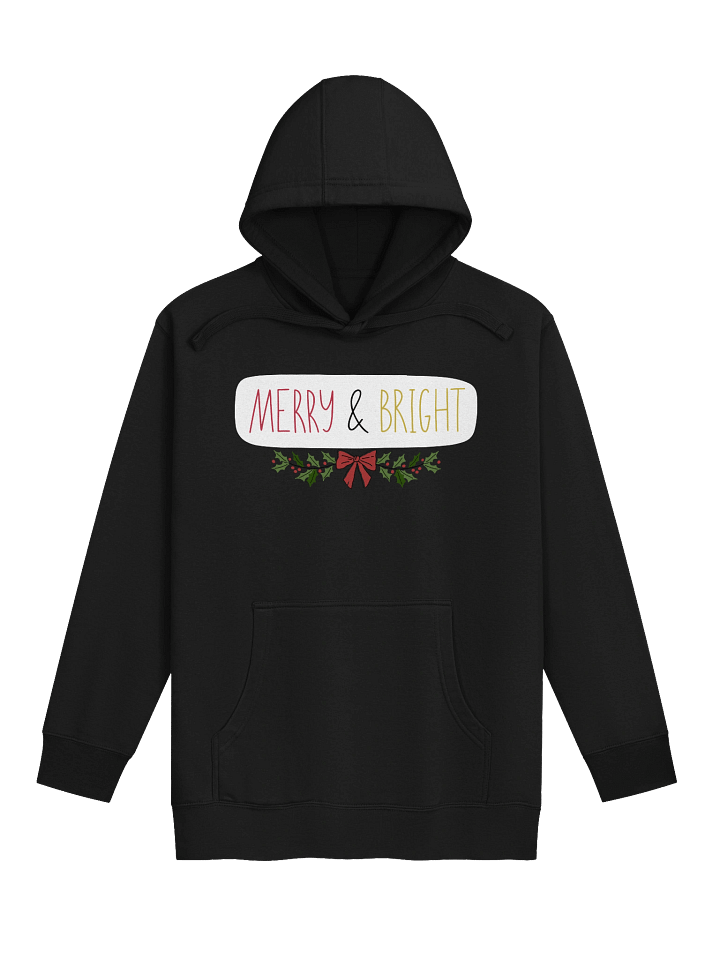 MERRY & BRIGHT Unisex Premium Hoodie product image (8)