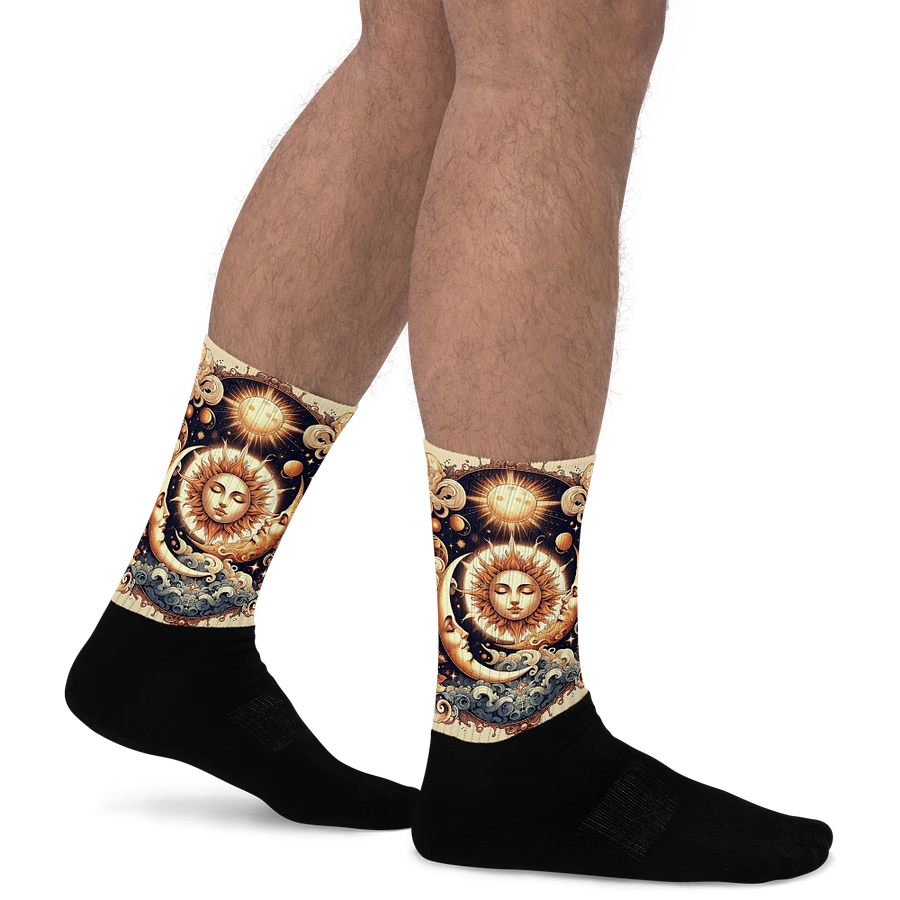 Black Foot Sublimated Socks product image (21)