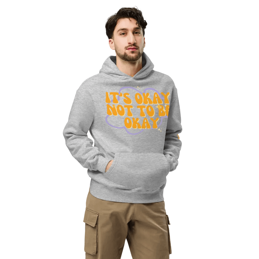AS Colour Unisex Premium Oversized Hoodie - It's okay... product image (7)
