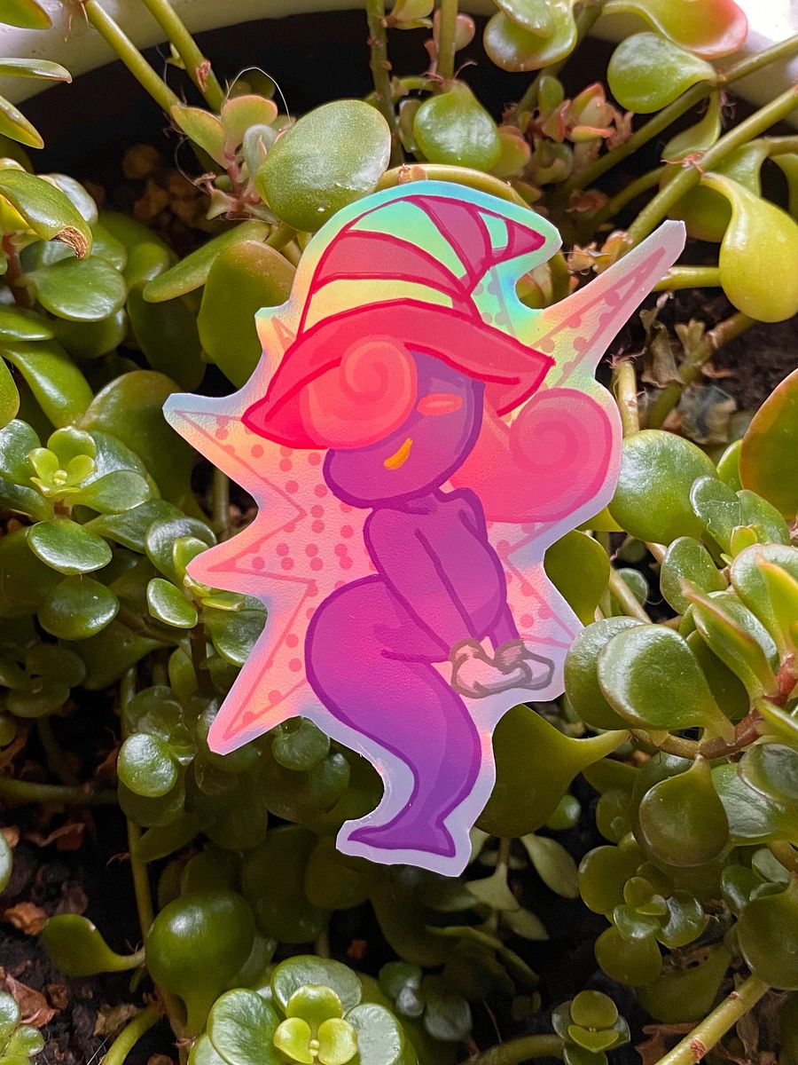Vivian Holo STICKER - Paper Mario Thousand Year Door product image (3)