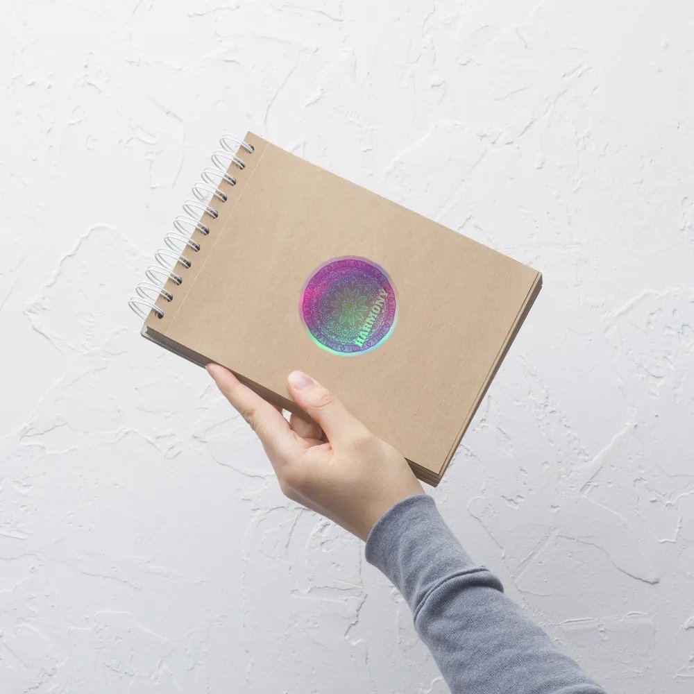 Harmony Mandala Holographic Sticker Sheet product image (8)
