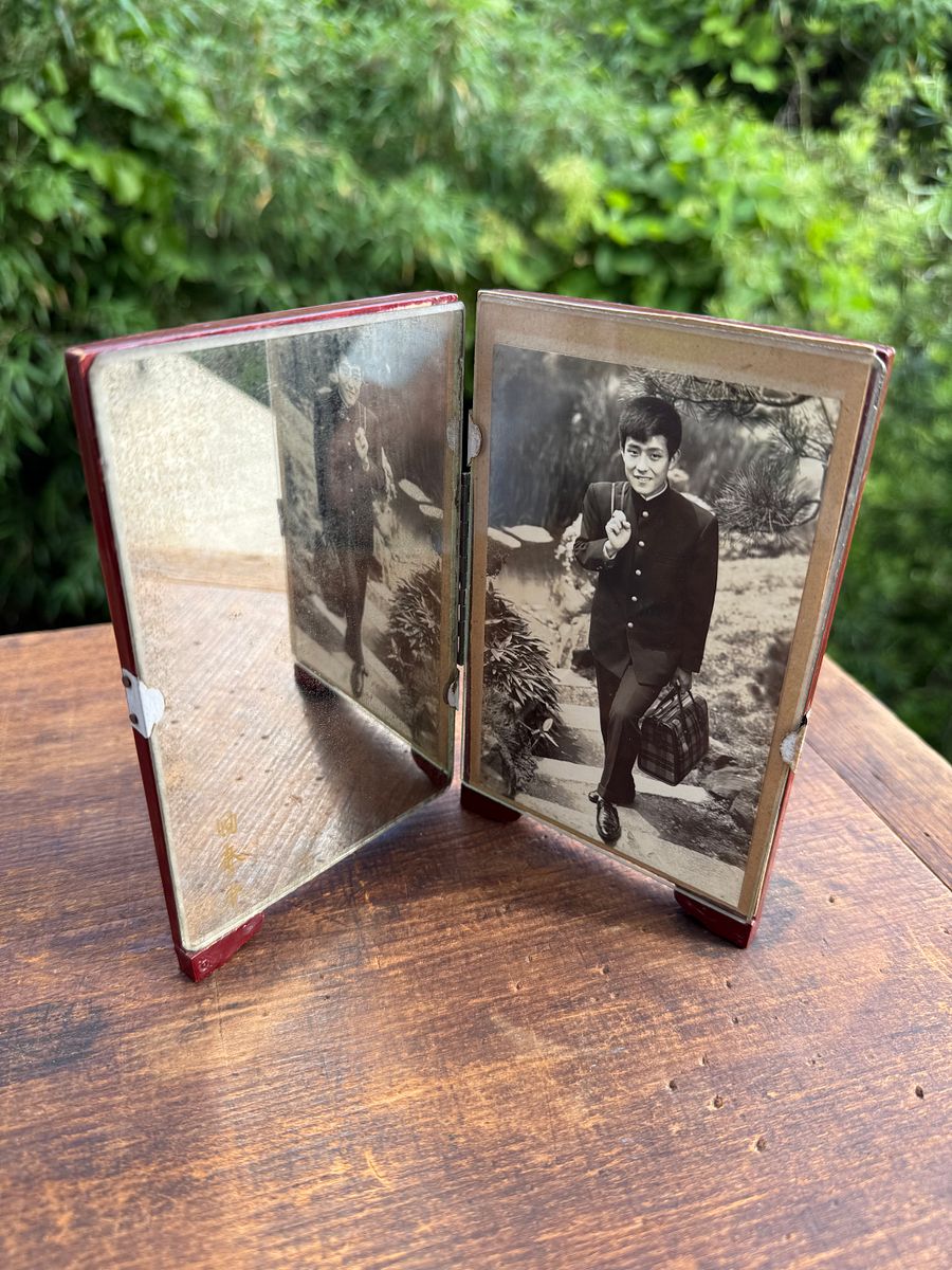 🎎 Japanese Souvenir Mirrored Picture Frame - Nihondaira - Showa Era - Japan Antique Roadshow product image (1)