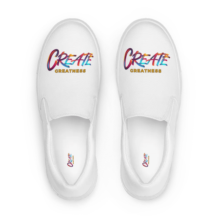 Create Greatness Slip-Ons product image (1)