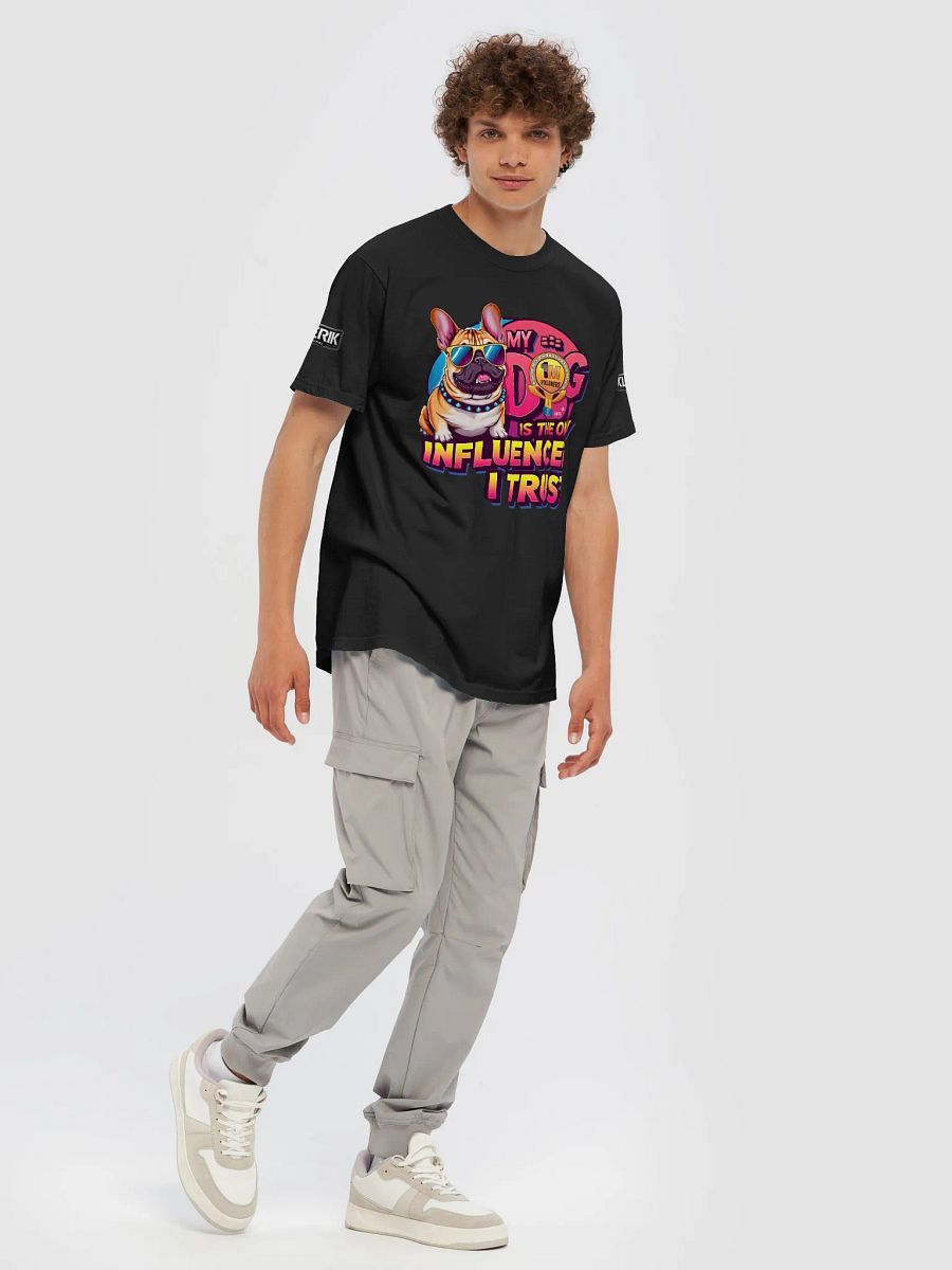 KLERIK Original Logo Comfort Tee - My dog is the only influencer i trust product image (154)