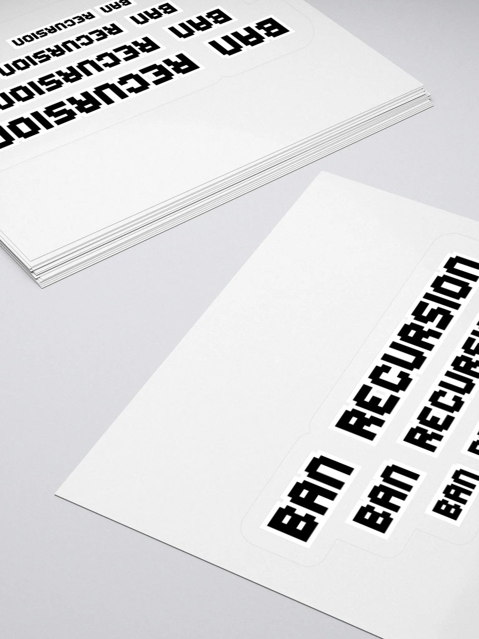 Ban Recursion Stickers product image (4)