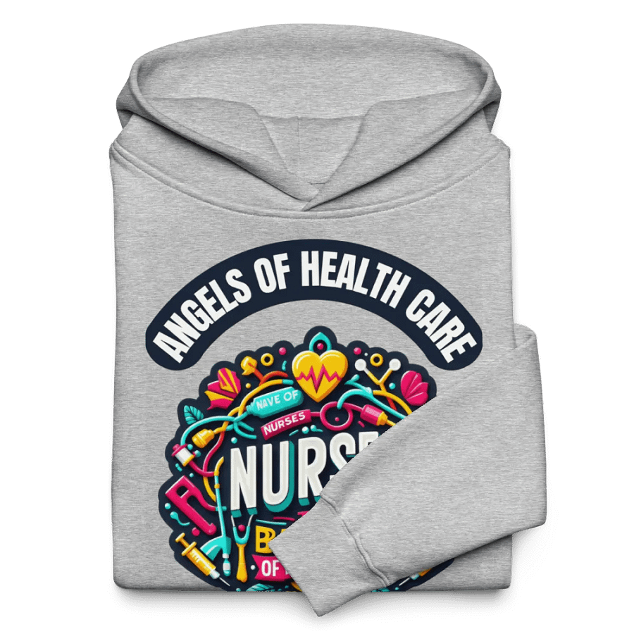 Nurse Tribute Emblem Oversized Hoodie product image (20)
