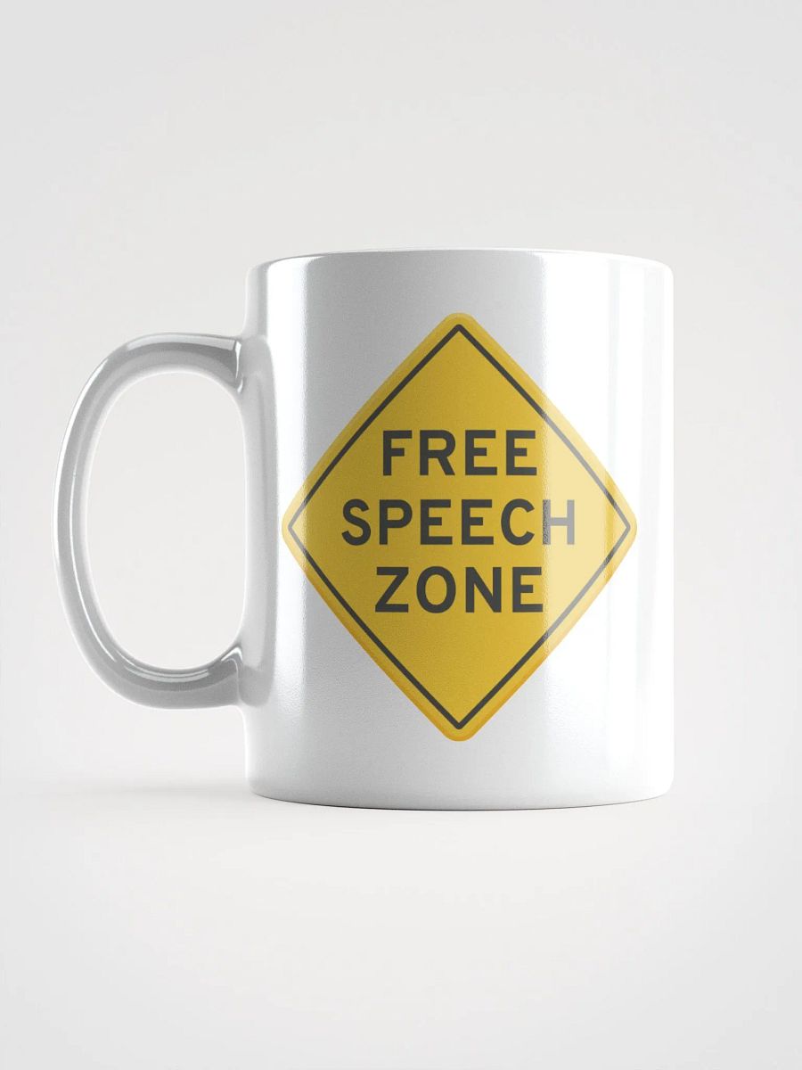 Free Speech Zone - White Mug product image (2)