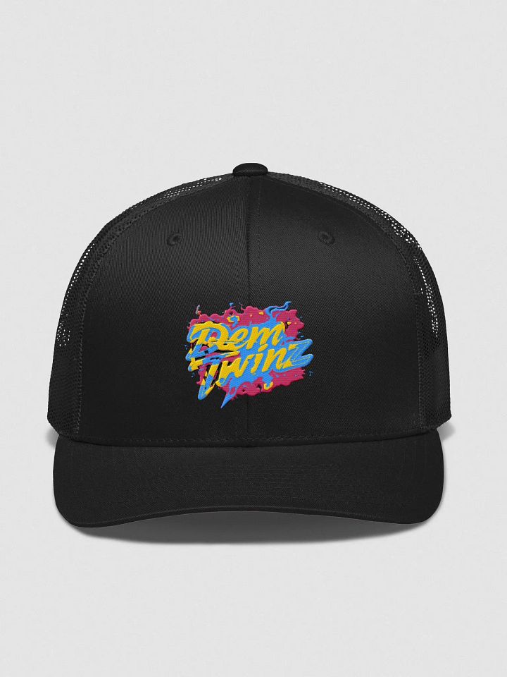 Dem Twinz Graffiti Retro Trucker Hat product image (2)
