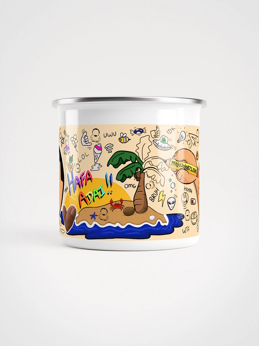 🎨 Introducing the Mojojojo671 Artist Edition Enamel Mug! 🌟 product image (2)