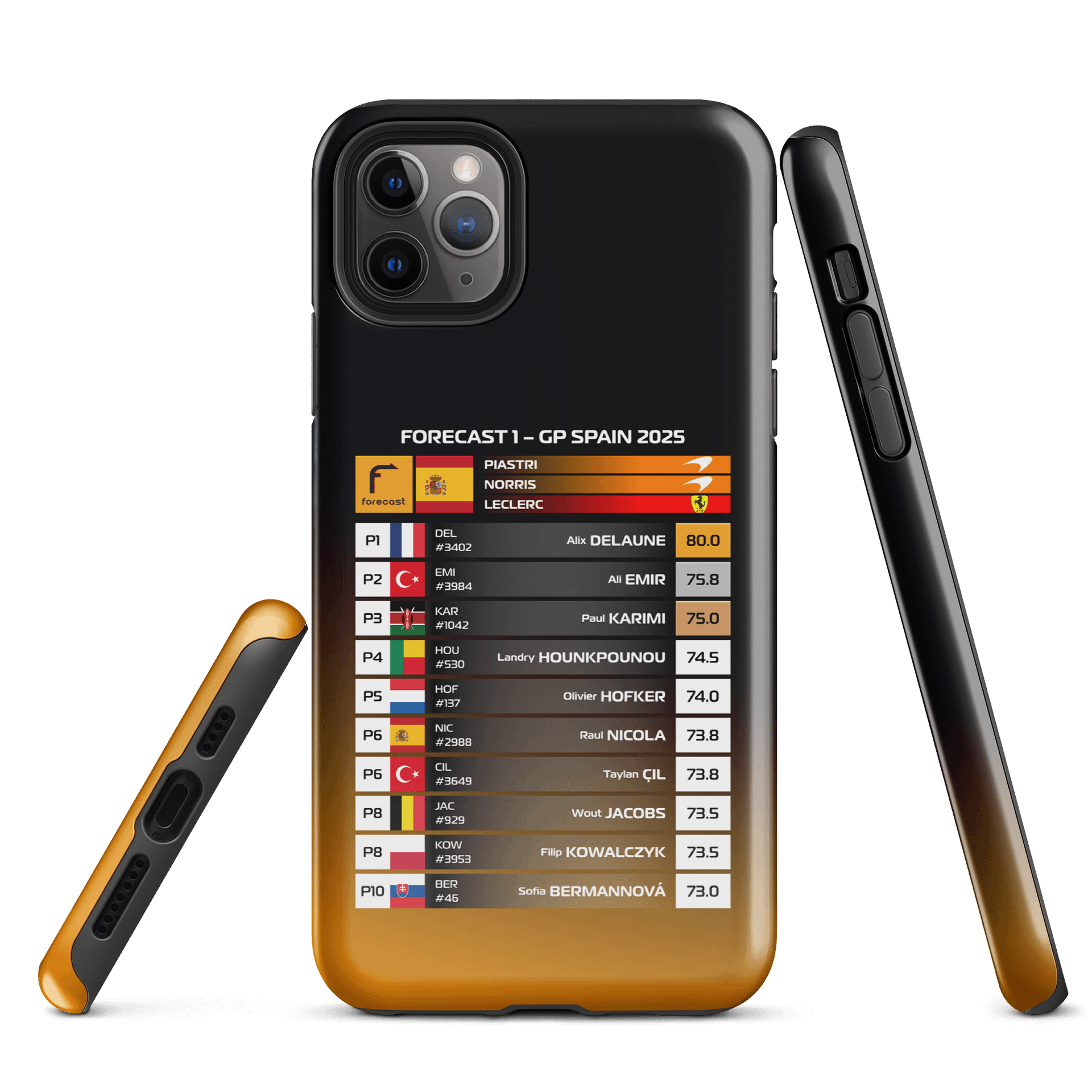 GP Spain 2025 iPhone Case product image (1)