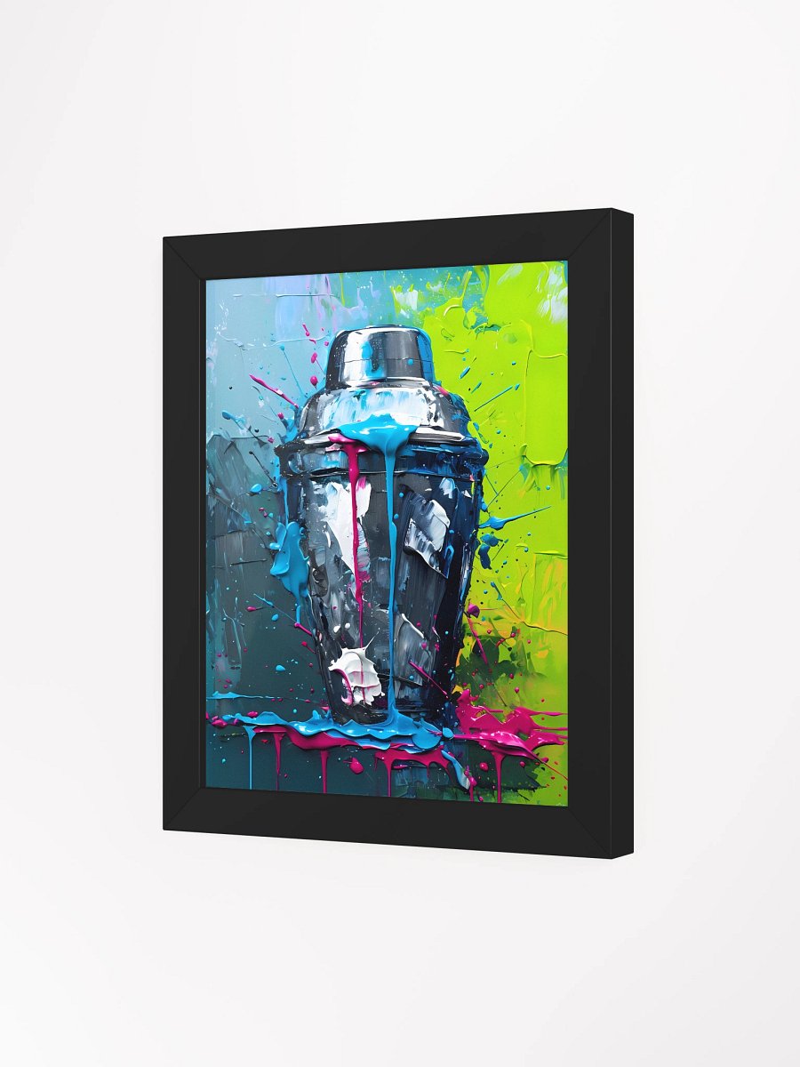 Vibrant Cocktail Shaker Art Print product image (4)
