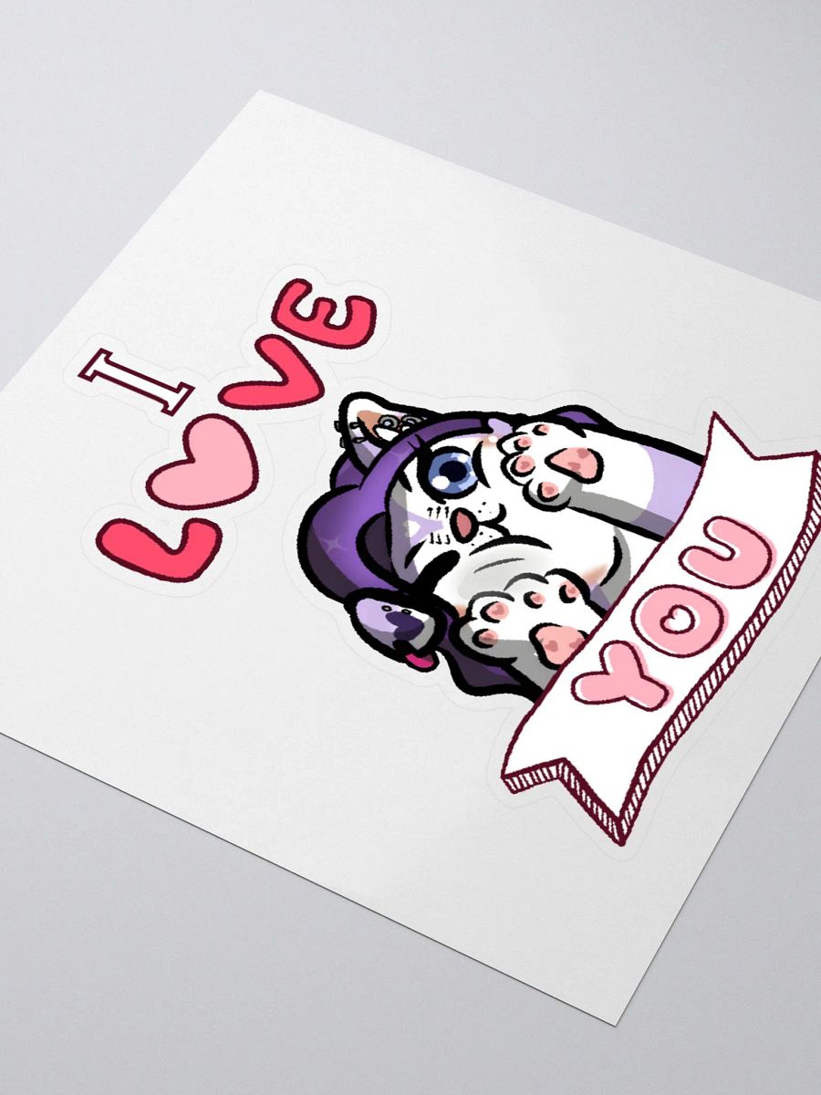 I love you sticker product image (9)