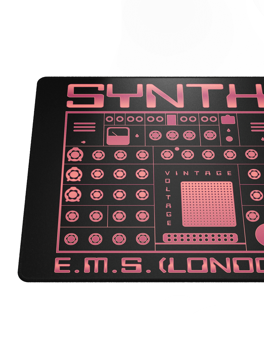 EMS Synthi - Gaming Mouse Pad (Electronic Music Studios London Synthi AKS VCS3) by Vintage Voltage product image (6)