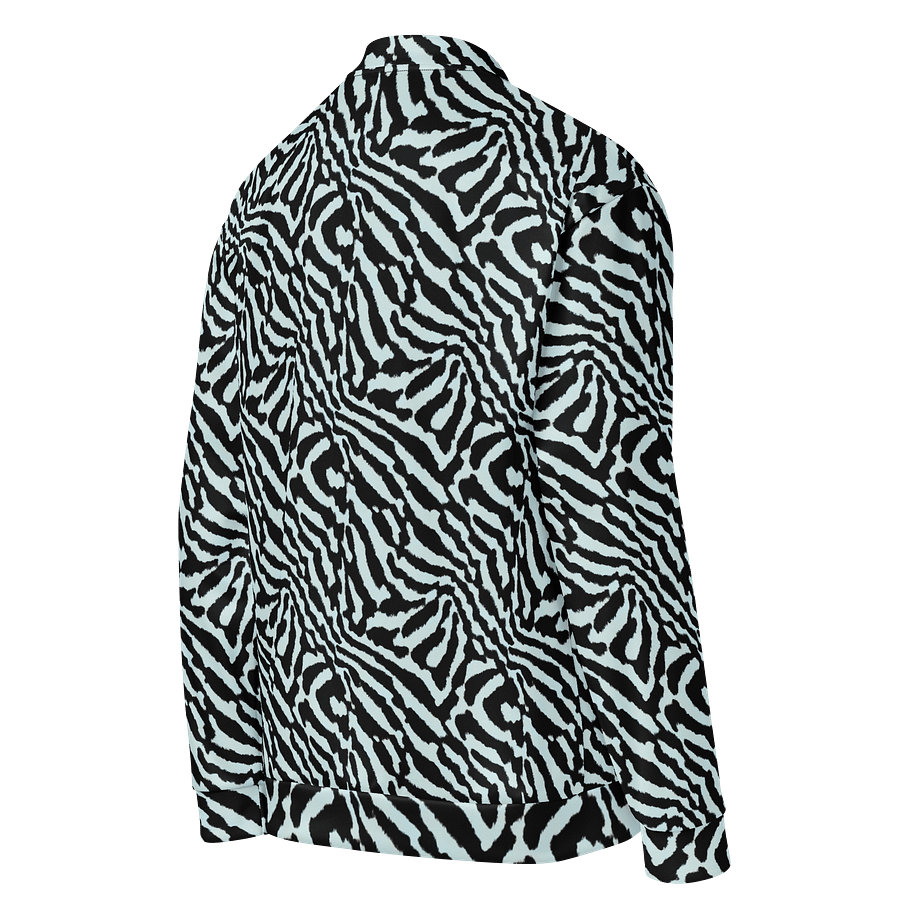 Blue Zebra Bomber Jacket product image (4)