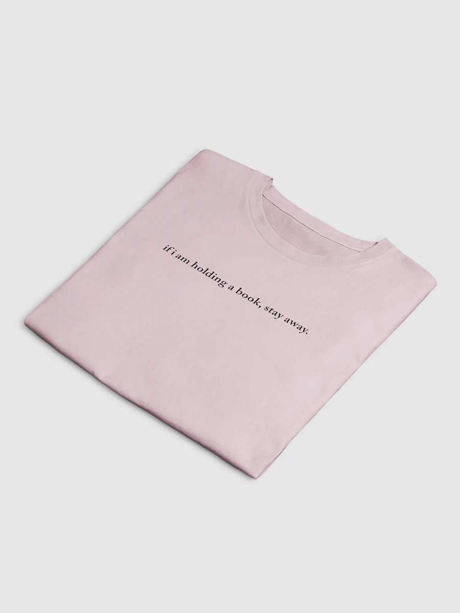if I am reading a book stay away Crop Top product image (37)