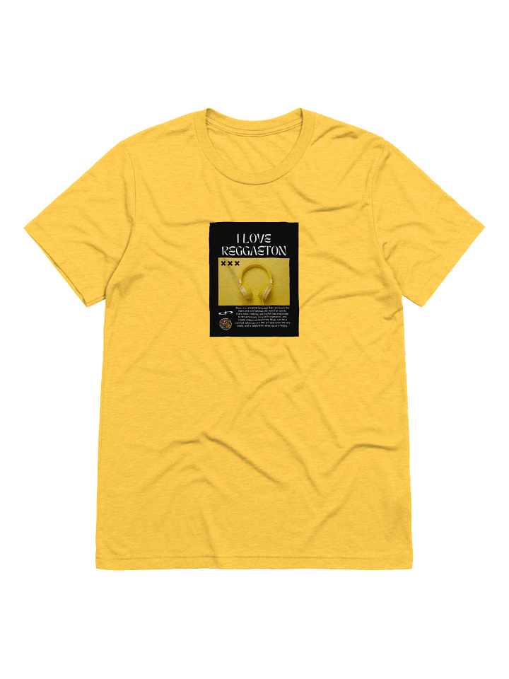 T-Shirt I Love Reggaeton product image (1)