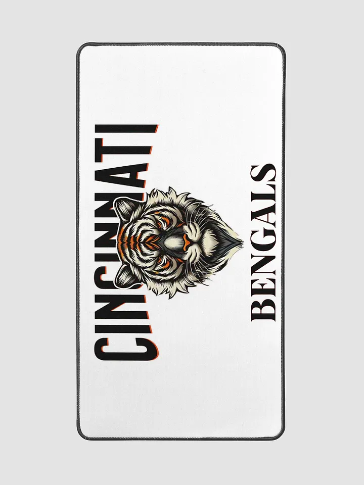 Cincinnati Bengals "Tiger Pride" Desk Mat | NFL Home Locker product image (2)