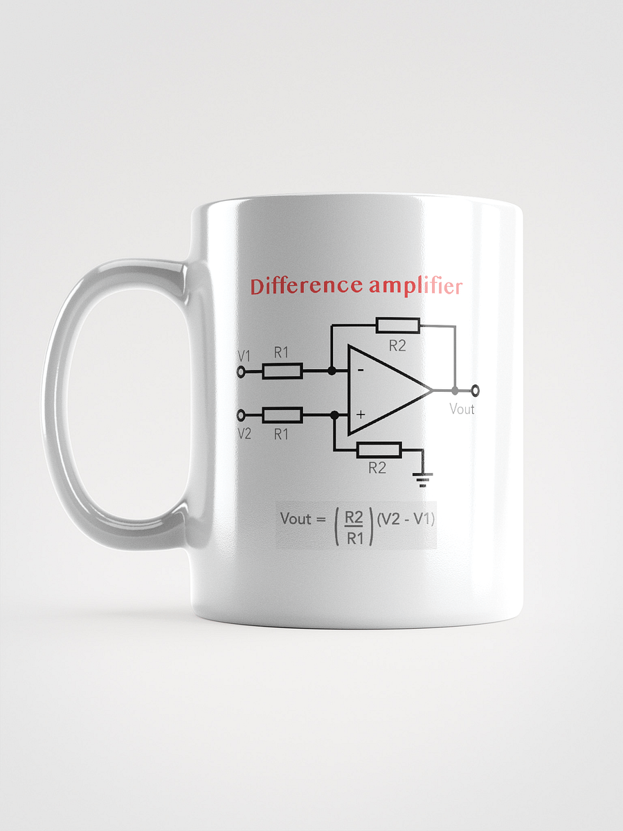 Operational Amplifier (Summing & Difference Amps) Mug product image (16)