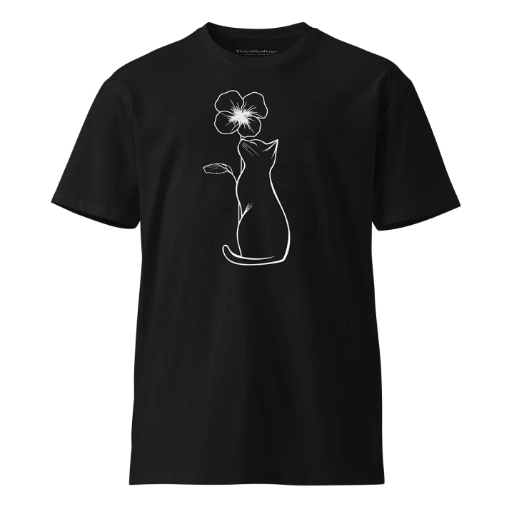Pansy Cat Supreme Comfort Unisex T-Shirt product image (1)