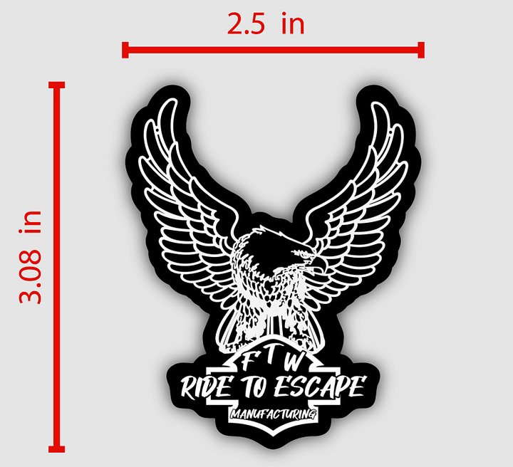 EAGLE STICKER product image (2)