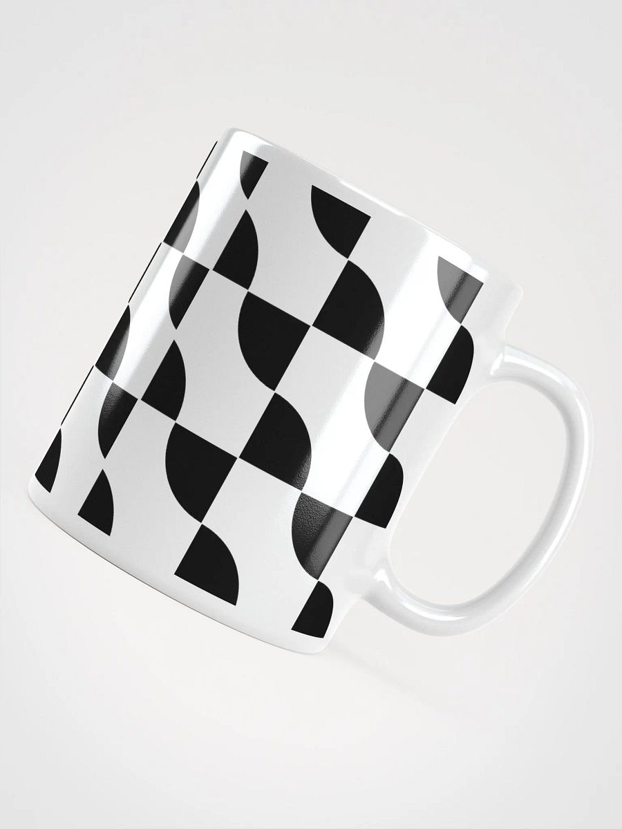 Sliced Circles Within Rectangles Pattern Design Mug product image (12)