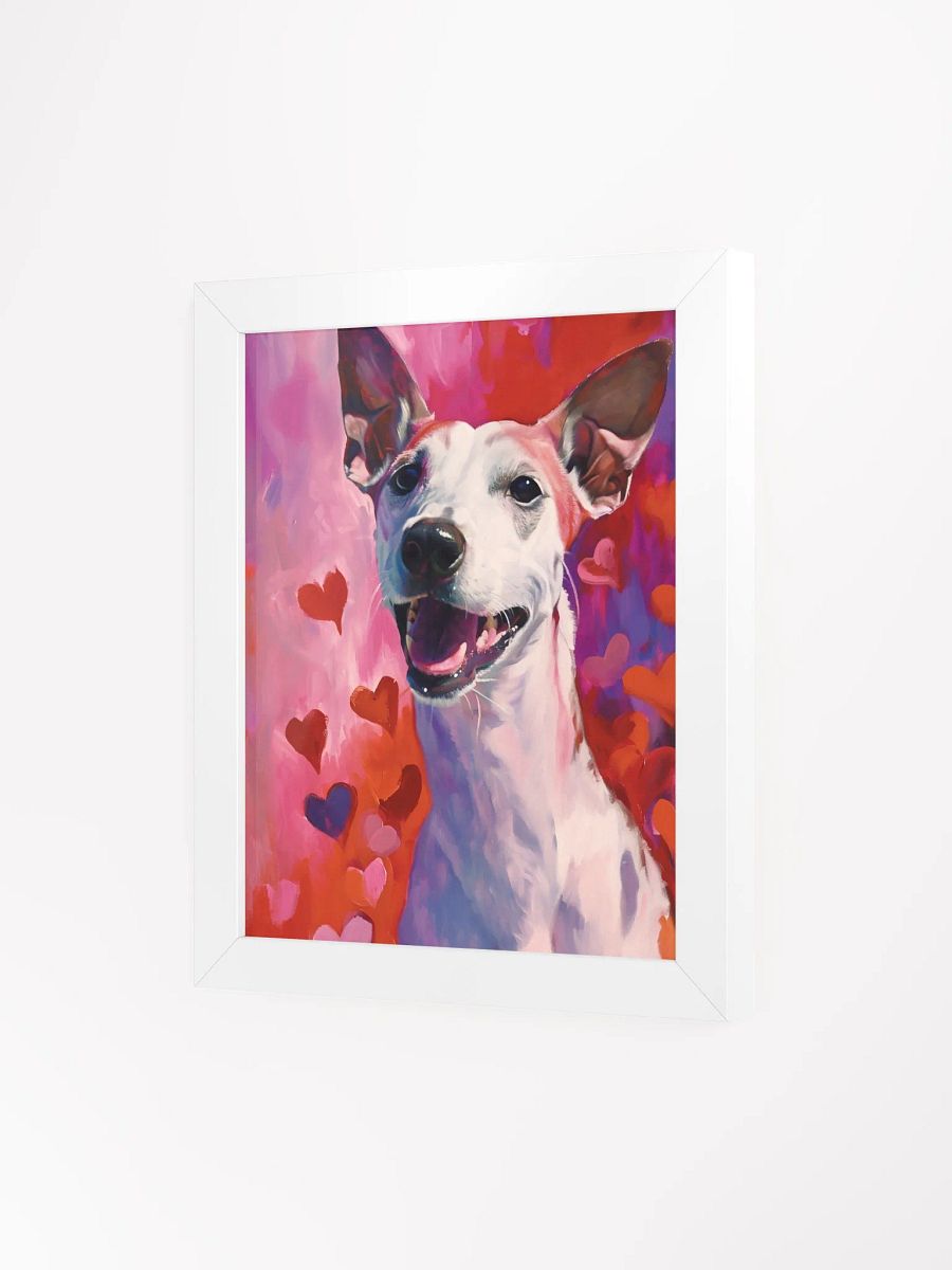 Joyful Whippet Love - Framed Matte Poster product image (3)