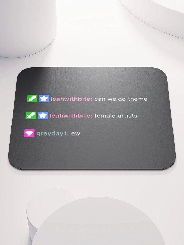 Out Of Context Grey Mousemat product image (1)