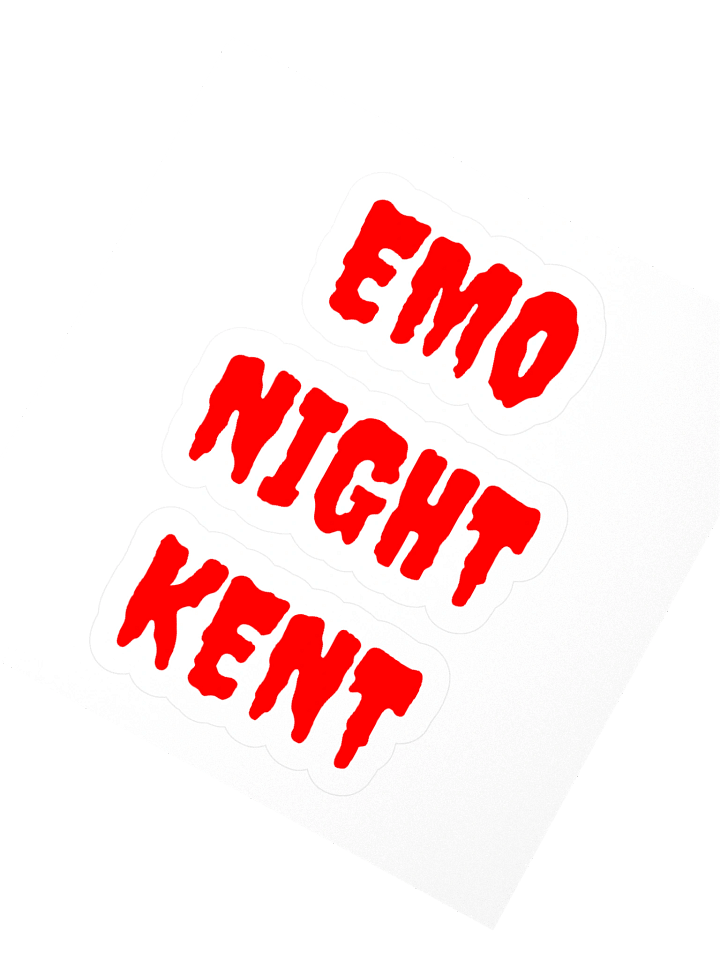 Emo Night Kent Creepy Halloween Sticker product image (4)