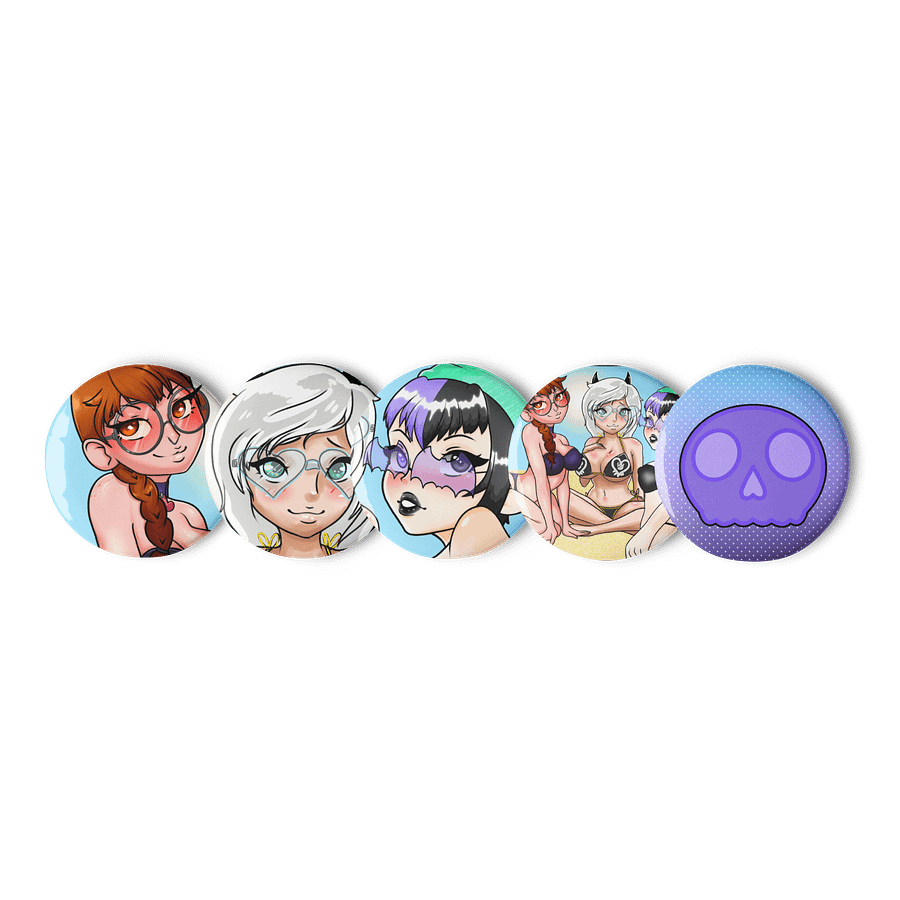 Disabled Baddie Summer Pins product image (1)